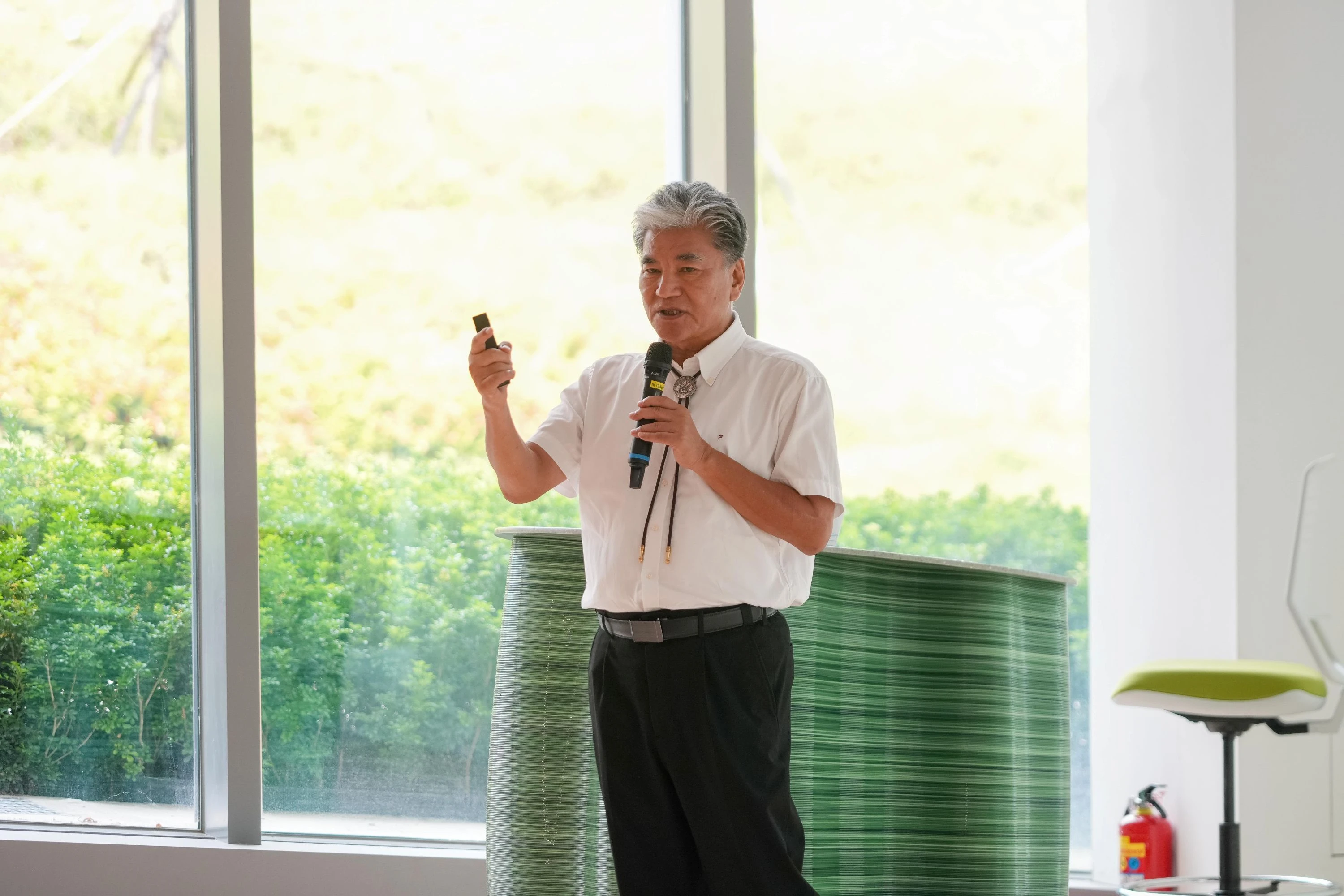 逢甲「氣候韌性」課程  李鴻源教授 談「氣候變遷的因應與調適」 呼籲大學實踐永續責任